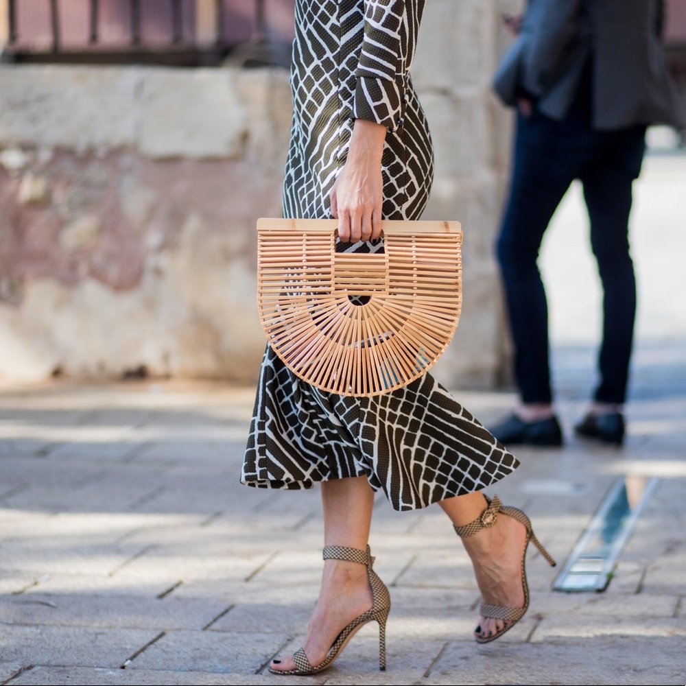 Cult Gaia Ark Bamboo Bag